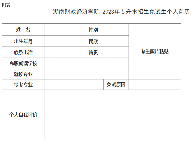 湖南财政经济学院专升本