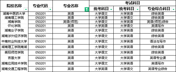 2024年湖南专升本英语专业解析