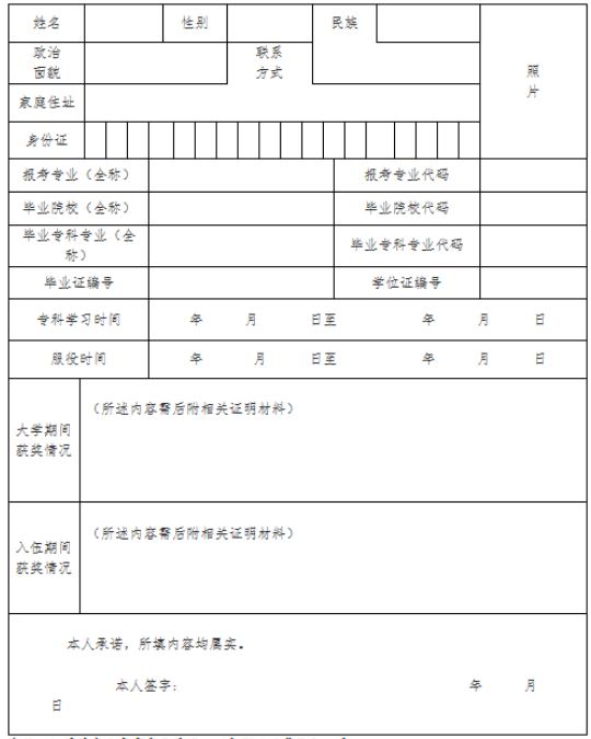 江西农业大学2023年联合培养专升本退役大学生士兵免试招生工作简章(图3)