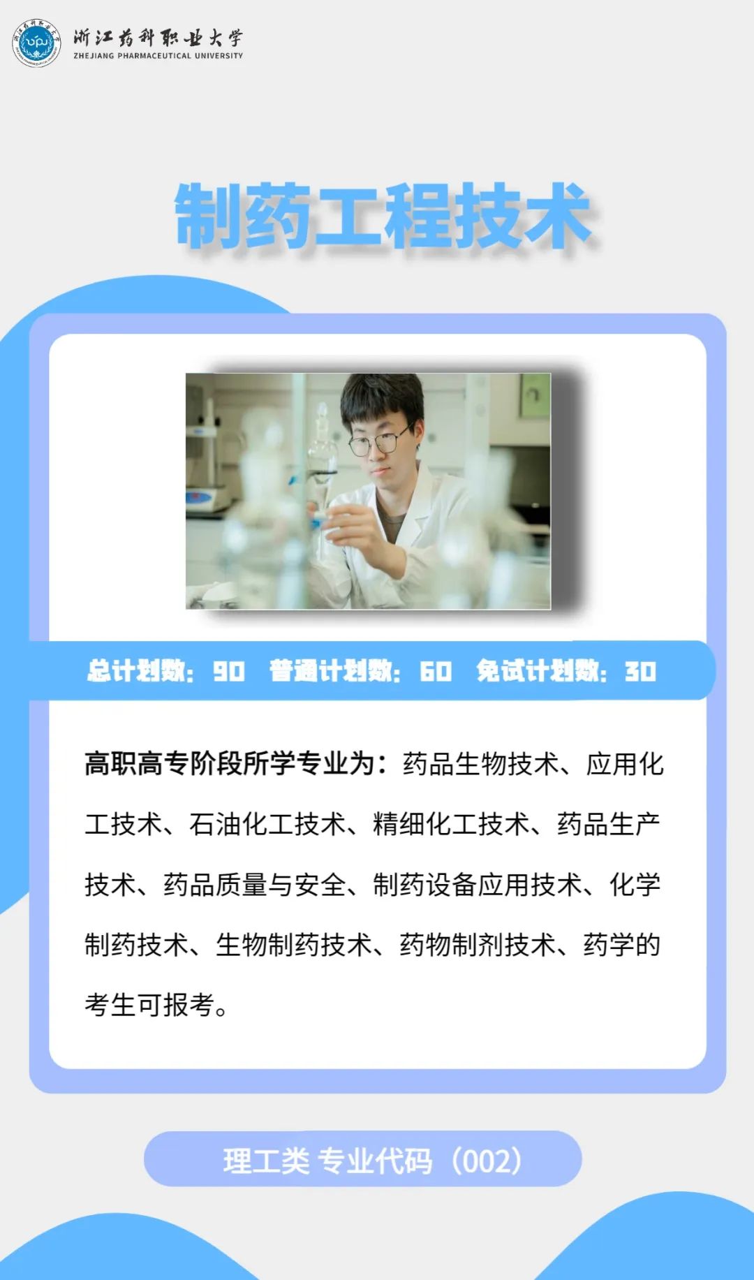 2023年浙江药科职业大学专升本招生简章公布(图4)