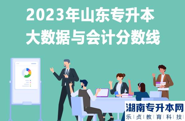 2023年山东专升本大数据与会计分数线
