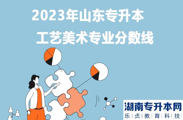 2023年山东专升本工艺美术专业分数线