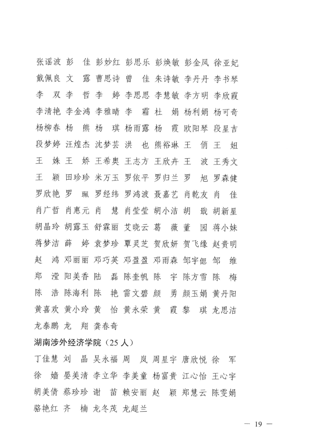 2022年湖南“专升本” 省内生源建档立卡毕业生报考资格审核结果的公示(图19)