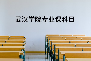 武汉学院专业课