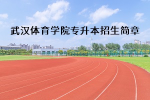 武汉体育学院2020年普通专升本招生简章：招生计划及考试安排​(图1)