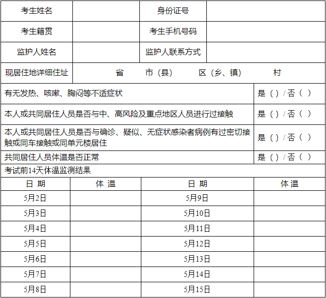 湖南人文科技学院2021年“专升本”考试考生须知(图1)