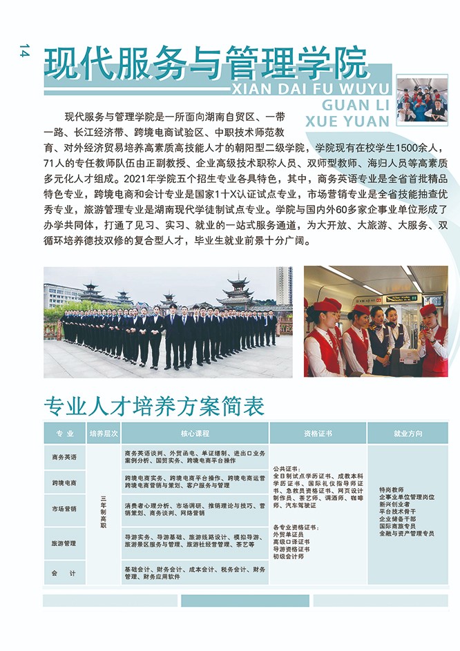 湖南民族职业学院2021年招生简章(图16)